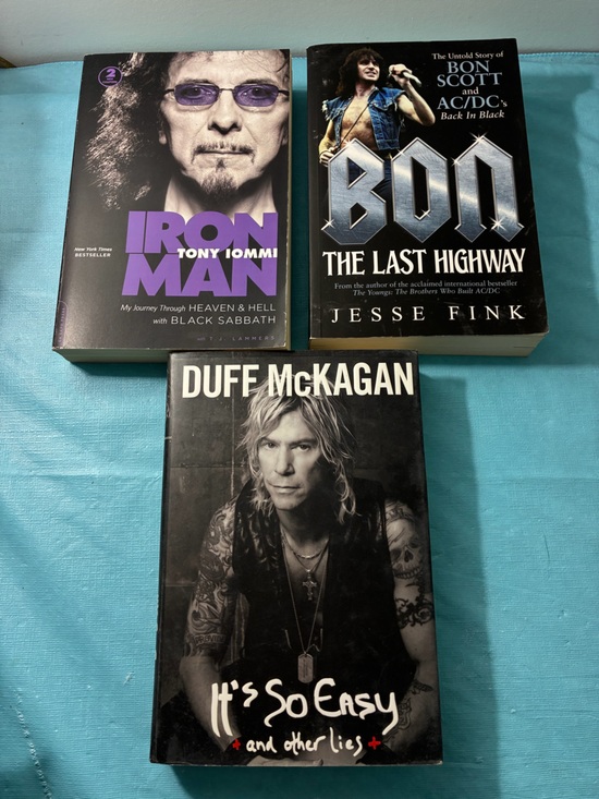 Other - Rock Biography - Duff McKagan - Toni Iommi - Bon Scott